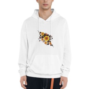 Edgy Unisex Hoodie – Long Sleeve Hooded Sweatshirt with Punk Graphics and Comfortable Fit